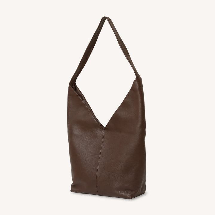 A TOTE BAG ＜L｜Long Handle＞ BROWN