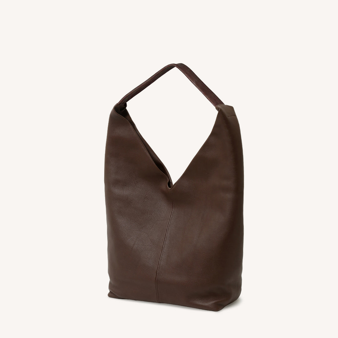 A TOTE BAG ＜L｜Short Handle＞ BROWN