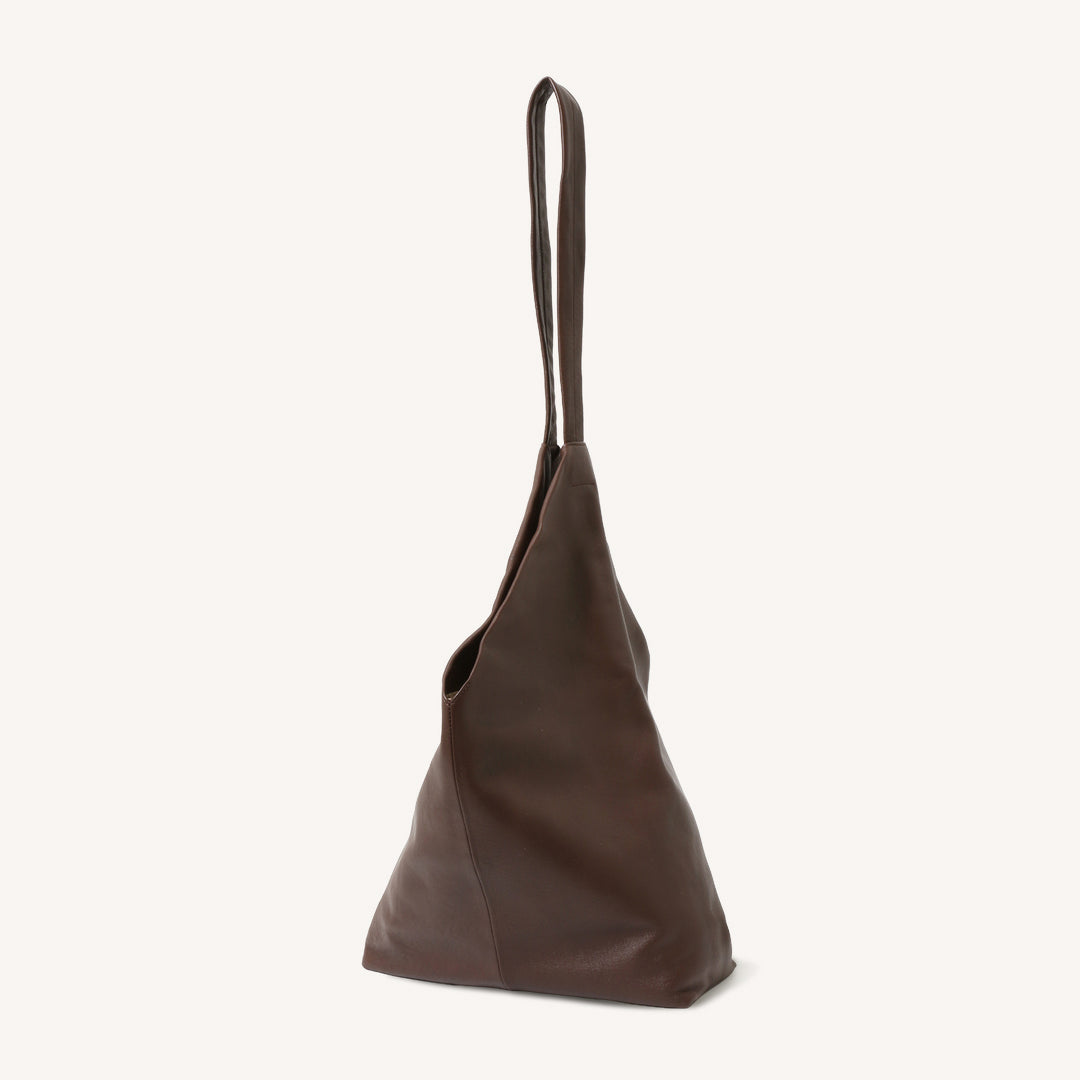 A TOTE BAG ＜L｜Long Handle＞ BROWN