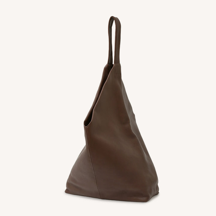 A TOTE BAG ＜L｜Short Handle＞ BROWN