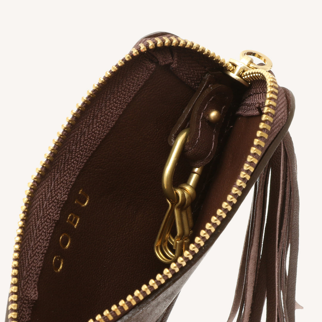 ENBURI KEY COIN CASE｜BROWN