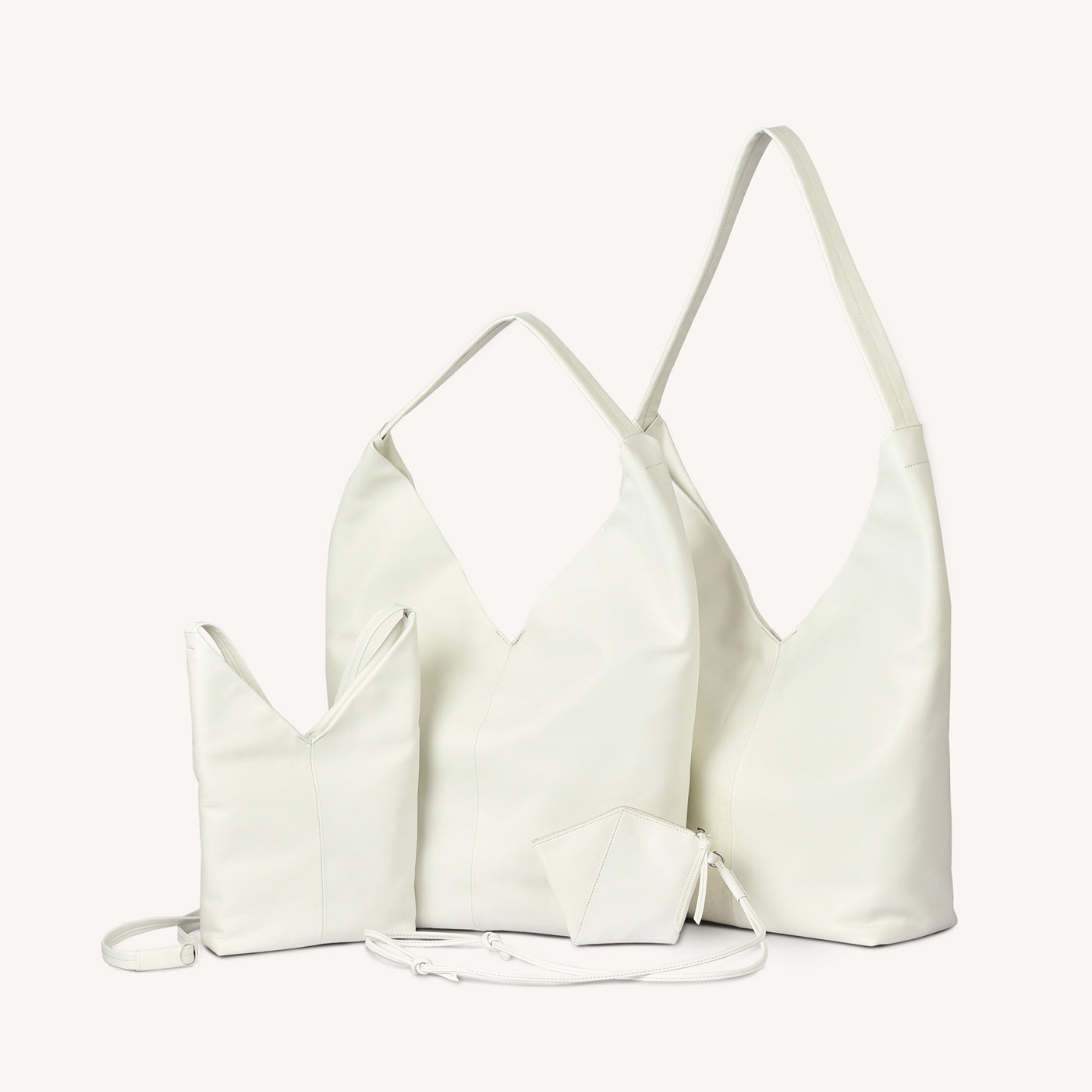 A TOTE BAG ＜L｜Long Handle＞ WHITE – GOBU｜五分