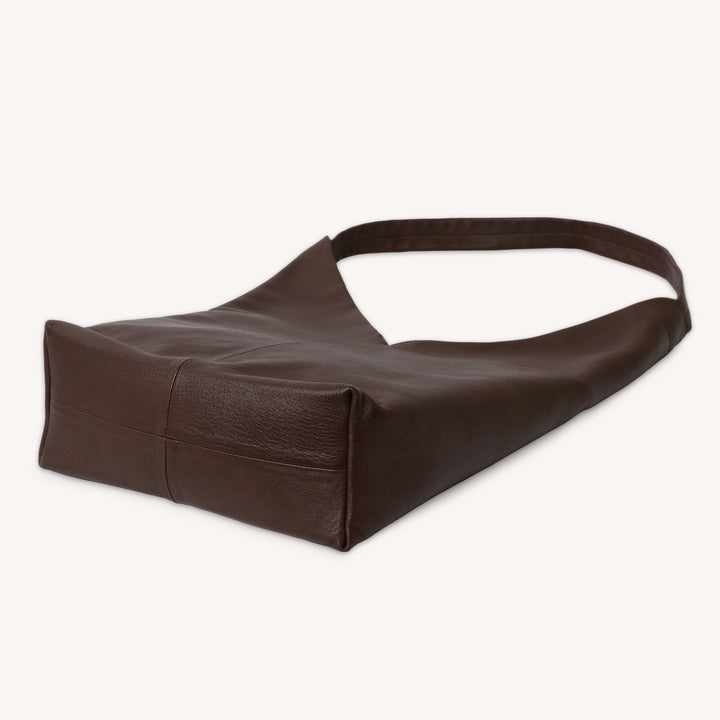 A TOTE BAG ＜L｜Long Handle＞ BROWN